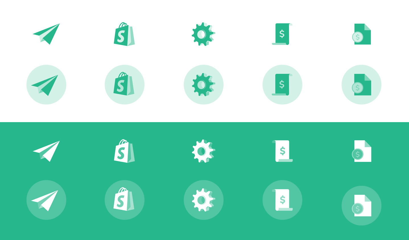 site infographic elements